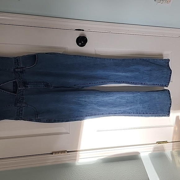 MPD Size S Demin Jumpsuit with Cutouts - Picture 3 of 7